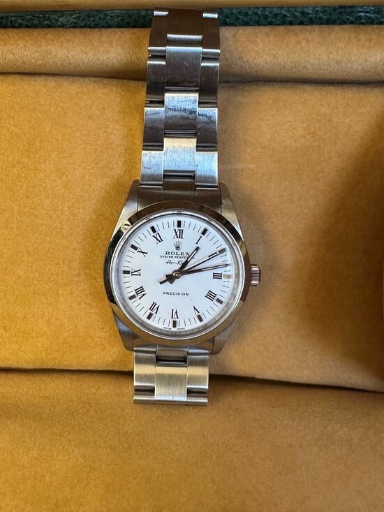 Rolex Other - Rolex Air King Precision 14000 Automatic white dial 34 mm
